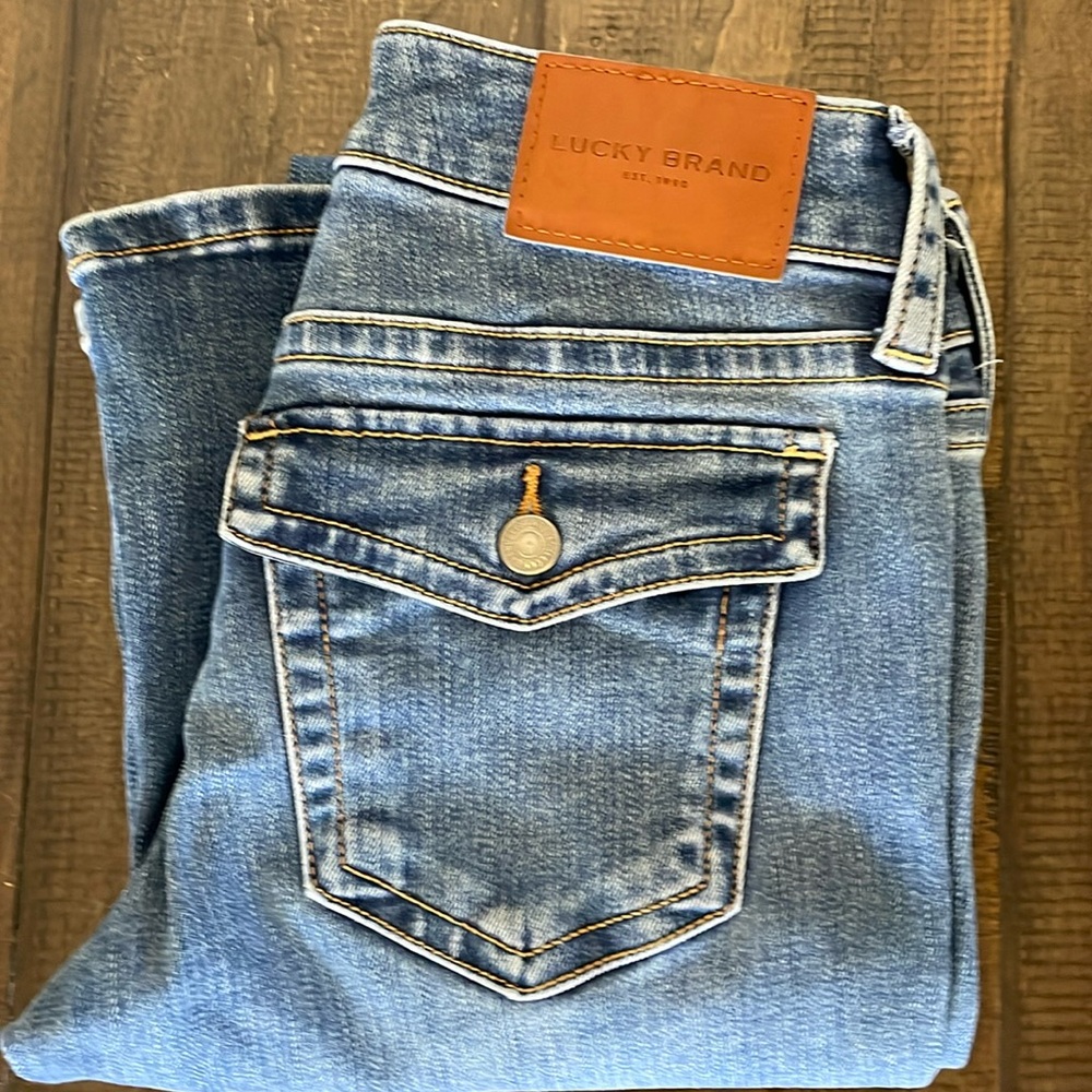 Lucky Low Rise Flare Jeans